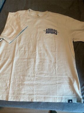 Adidas women White Logo T-Shirt